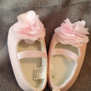Pink baby girl shoes  Size 1